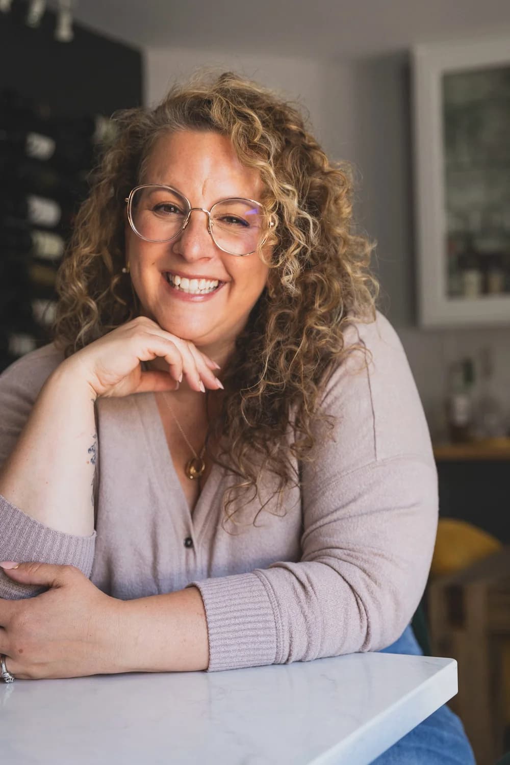 Smiling Valerie Baron photographer