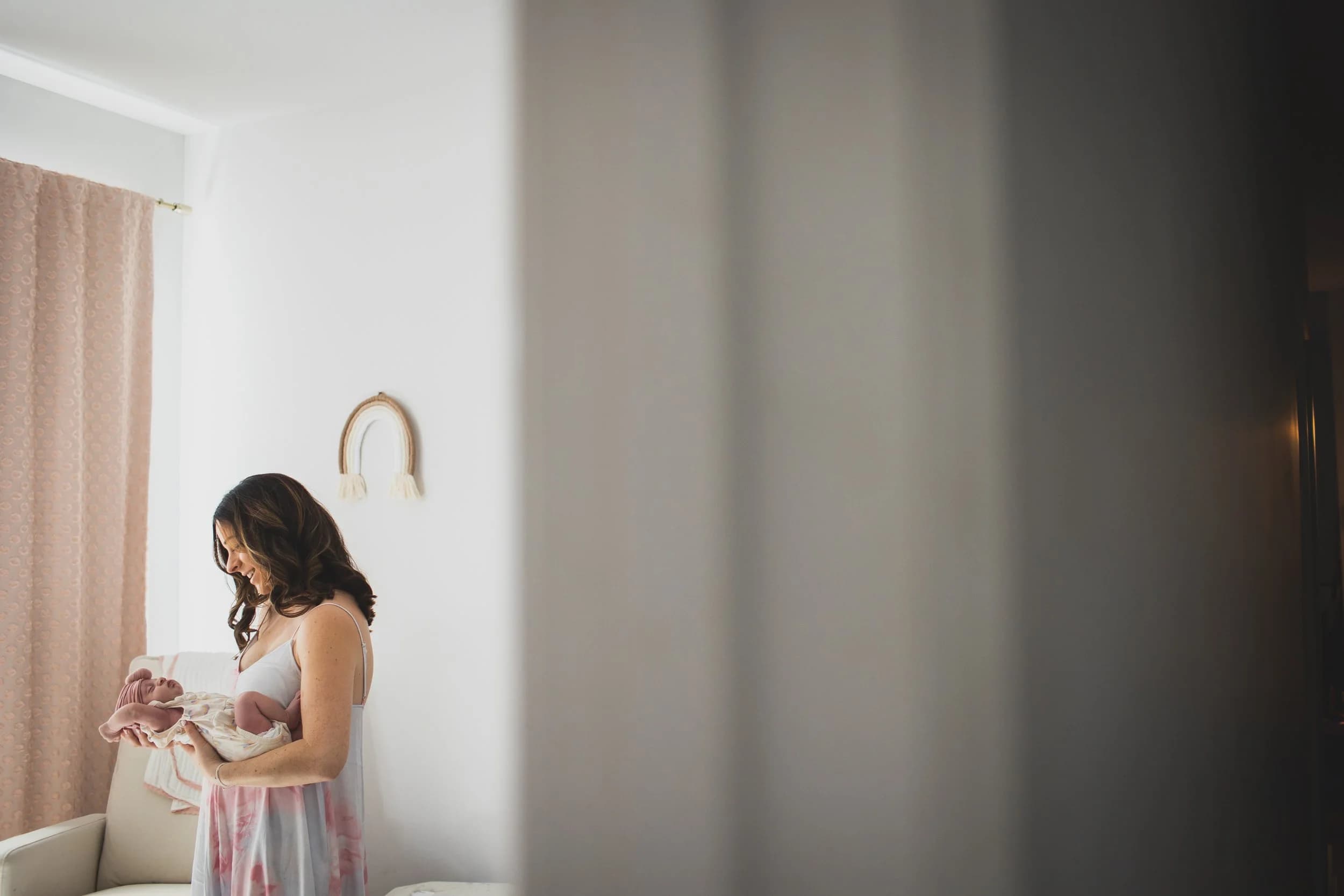 Artistic family photography background